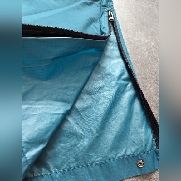 Vintage Helly Hansen rain pants Green teal Size medium - Picture 5 of 9